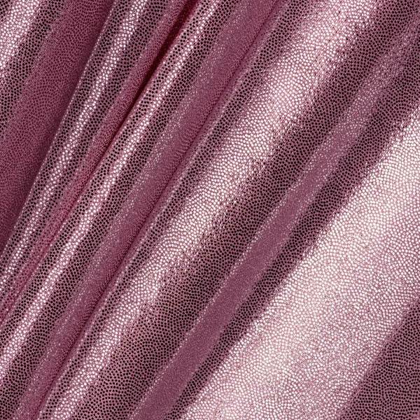Vizes hatású fényesen csillogó (apró pöttyös) anyag - PINK SILVER.